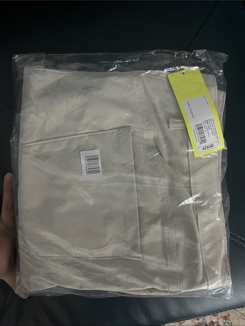 all in motion Men's Chinos in Light Cream